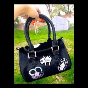 Sally and Jack Skellington patch purse